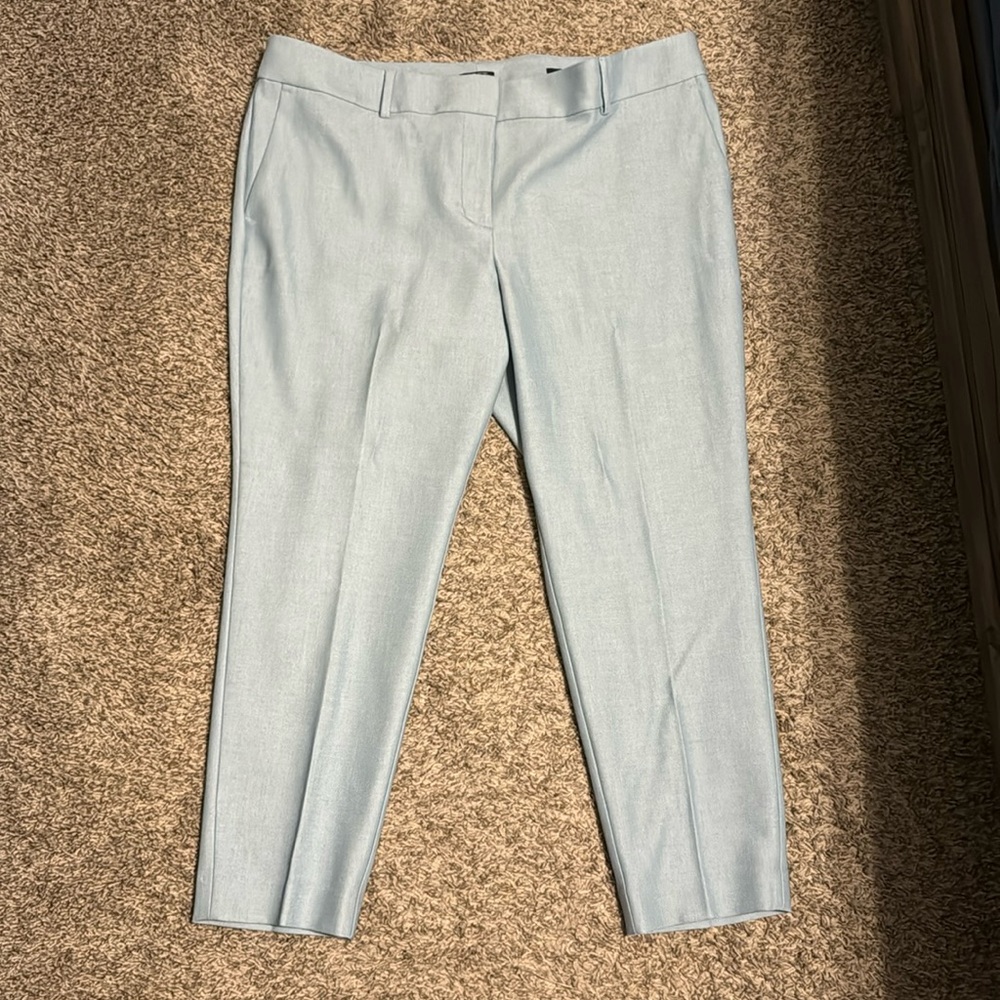NWOT Loft Light blue Marisa pant sz 18